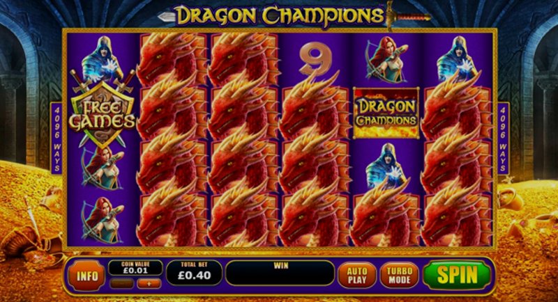 Играть Dragon Champions от Playtech в казино 1Win