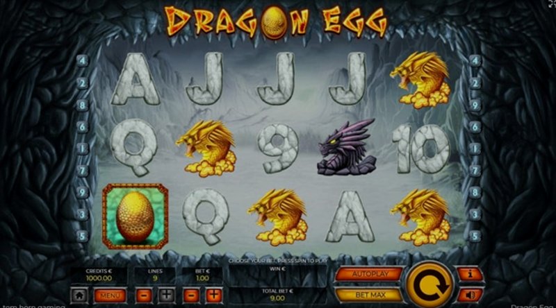 Играть Dragon Egg от Tomhorngaming в казино 1Win