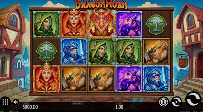 Играть Dragon Horn от Thunderkick в казино 1Win