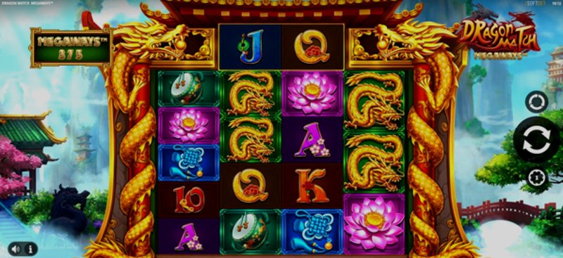 Играть Dragon Match Megaways от Isoftbet в казино 1Win