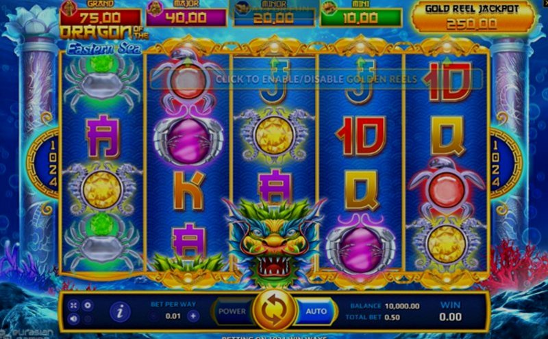 Играть Dragon Of The Eastern Sea от Eurasian Gaming в казино 1Win