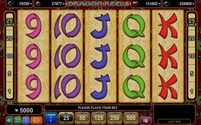 Играть Dragon Reels от Amusnet Interactive в казино 1Win