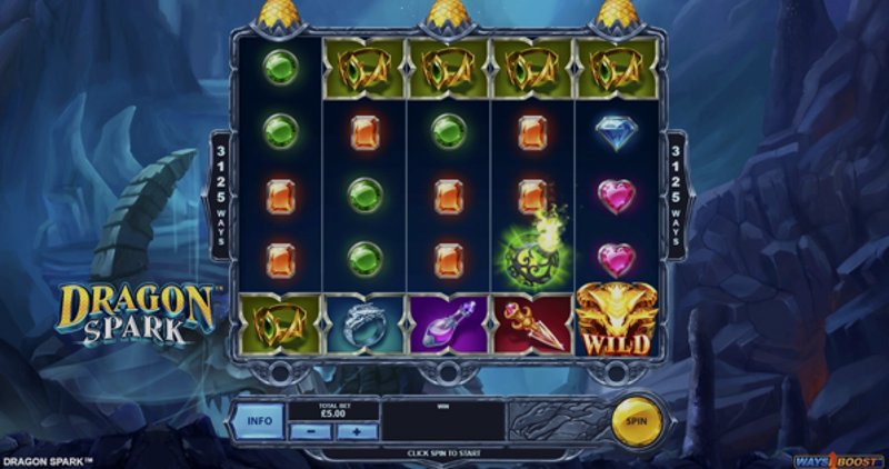 Играть Dragon Spark от Playtech в казино 1Win