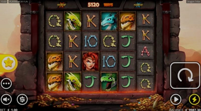 Играть Dragon Tribe от No Limit City в казино 1Win
