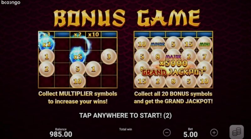 Играть Dragon Wealth от Booongo в казино 1Win