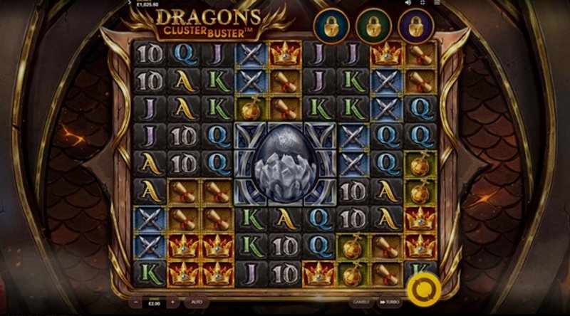 Играть Dragons Clusterbuster от Red Tiger в казино 1Win