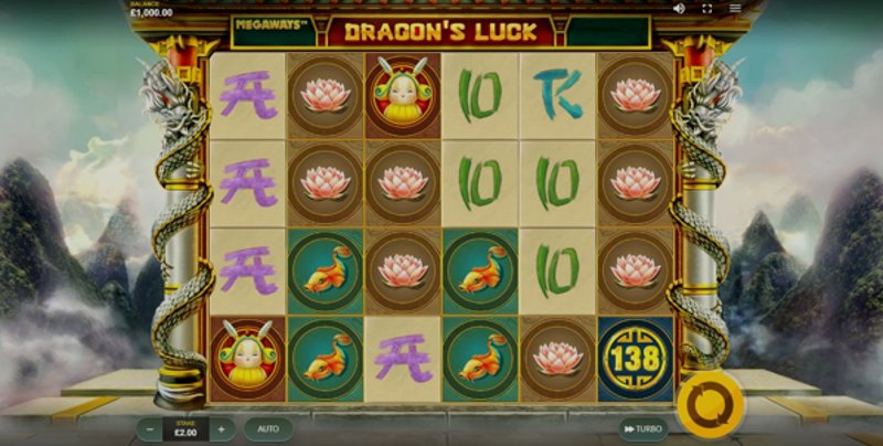 Играть Dragons Luck MegaWays от Redtiger в казино 1Win