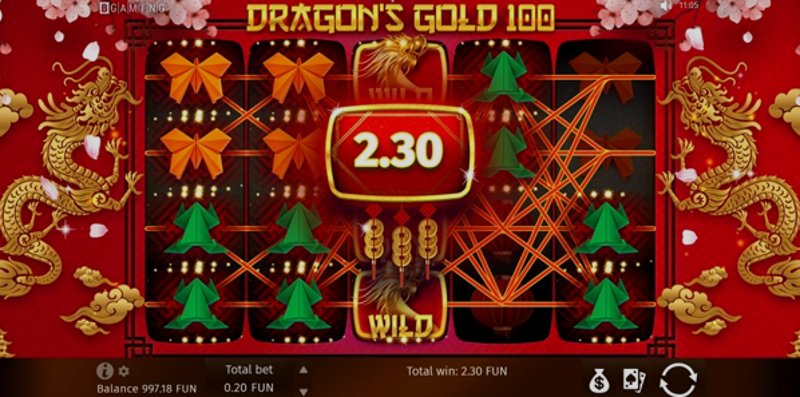 Играть Dragon’s Gold от Bgaming в казино 1Win