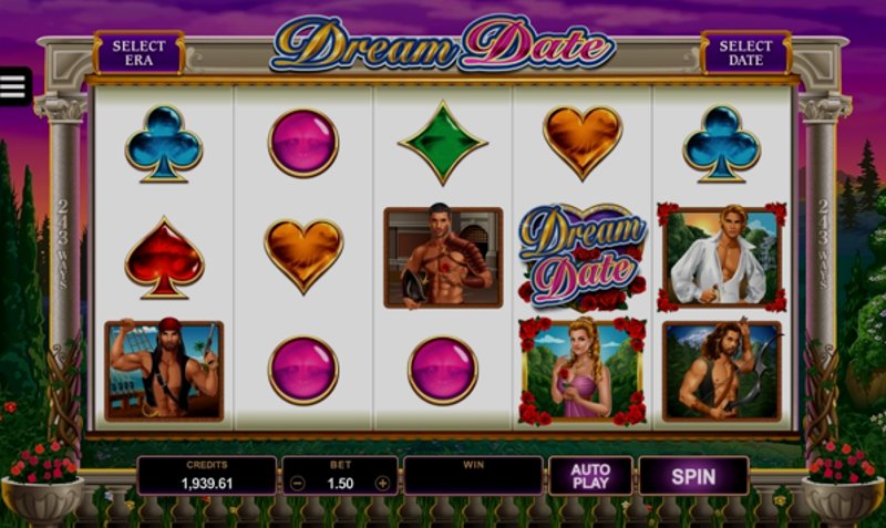 Играть Dream Date от Microgaming в казино 1Win
