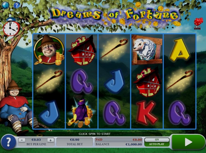 Играть Dreams of Fortune от Games Global в казино 1Win