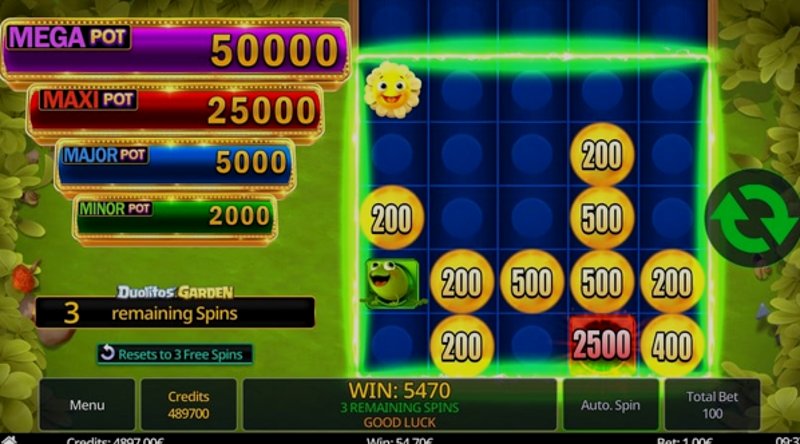 Играть Duolitos Garden от Swintt в казино 1Win