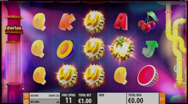 Играть Durian Dynamite от Quickspin в казино 1Win