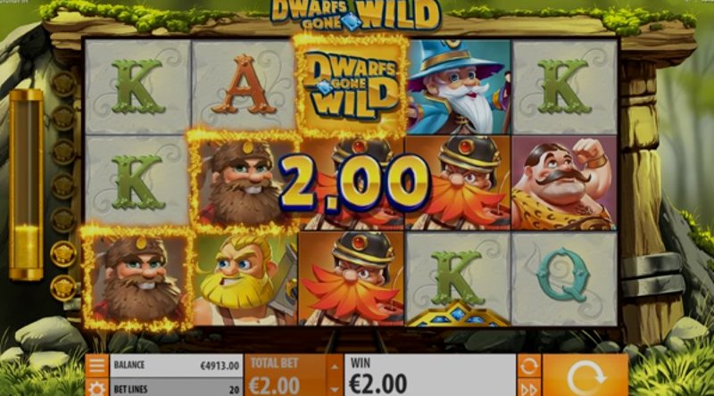 Играть Dwarfs Gone Wild от Quickspin в казино 1Win