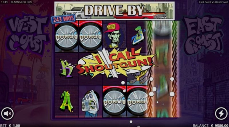 Играть East Coast vs West Coast от No Limit City в казино 1Win