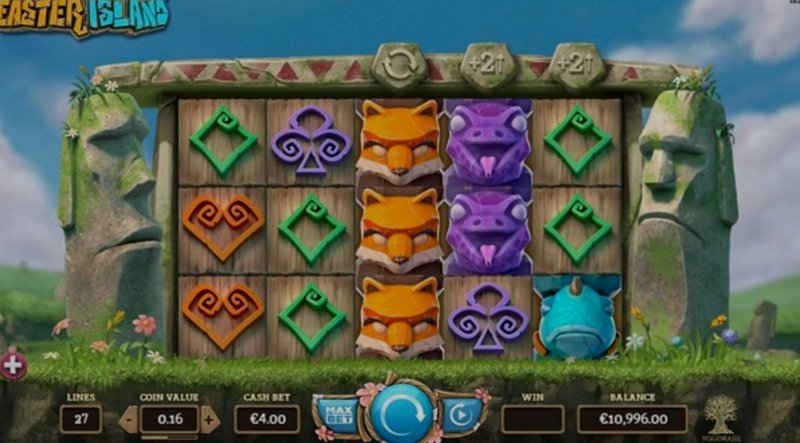 Играть Easter Island от Yggdrasil в казино 1Win