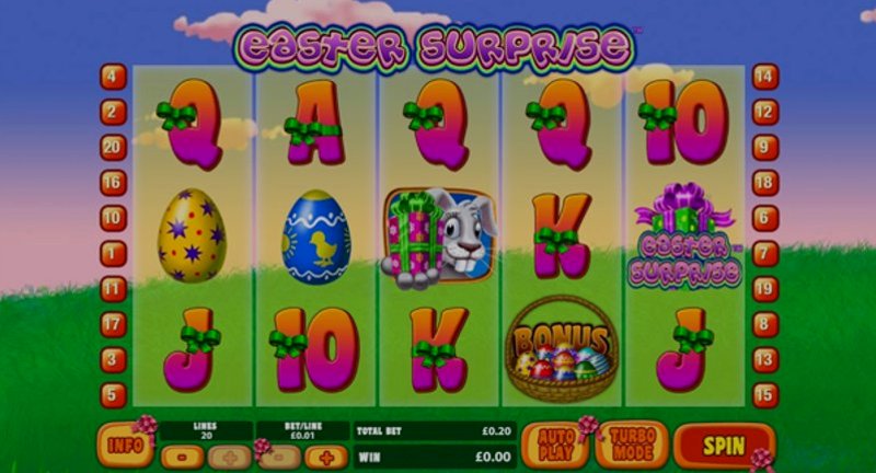 Играть Easter Surprise от Playtech в казино 1Win