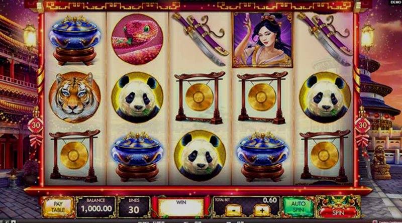 Играть Eastern Goddesses от Red Rake в казино 1Win