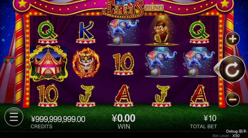 Играть Ecstatic Circus от Cq9 в казино 1Win