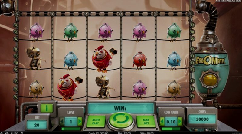 EggOMatic NetEnt в казино 1Win (1Вин) EggOMatic NetEnt в казино 1Win (1Вин)