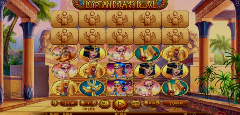 Играть Egyptian Dreams от Habanero в казино 1Win