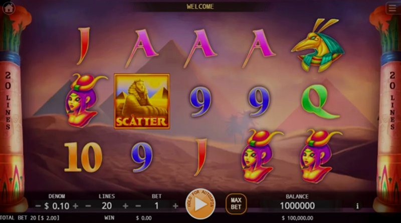 Играть Egyptian Empress от Kagaming в казино 1Win