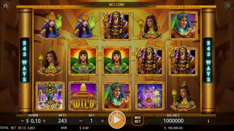 Играть Egyptian Mythology от Kagaming в казино 1Win