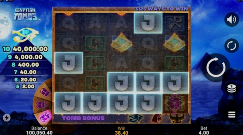 Играть Egyptian Tombs от Microgaming в казино 1Win