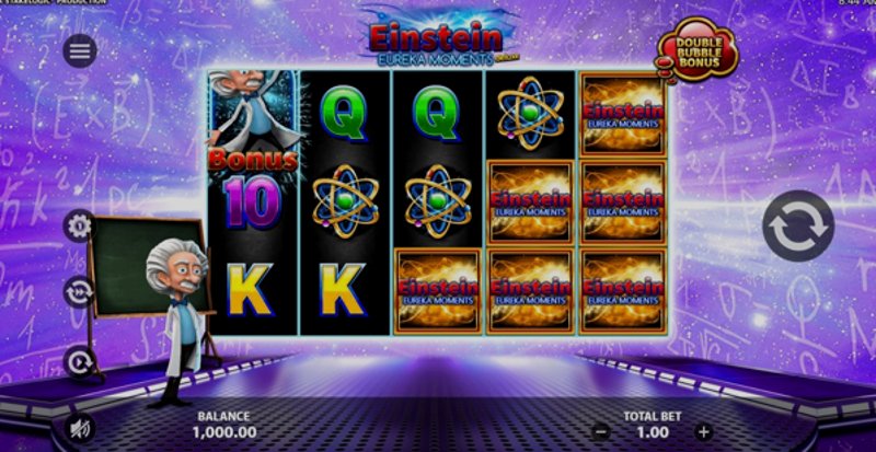 Играть Einstein Eureka Moments от Stakelogic в казино 1Win
