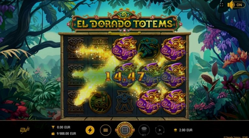 Играть El Dorado Totems от Bf Games в казино 1Win