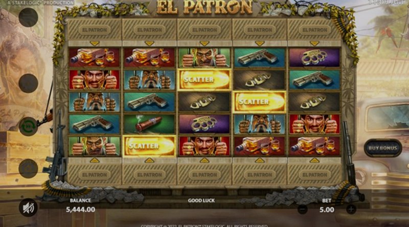Играть El Patron от Stakelogic в казино 1Win