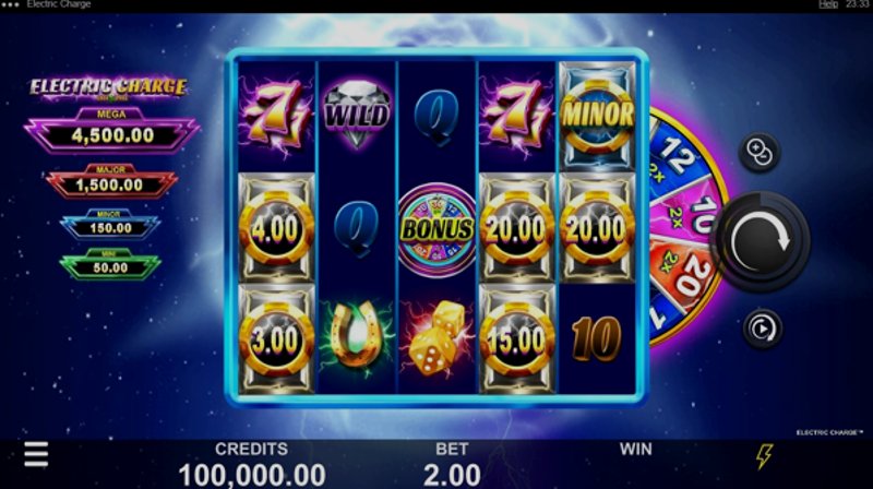 Играть Electric Charge от Games Global в казино 1Win