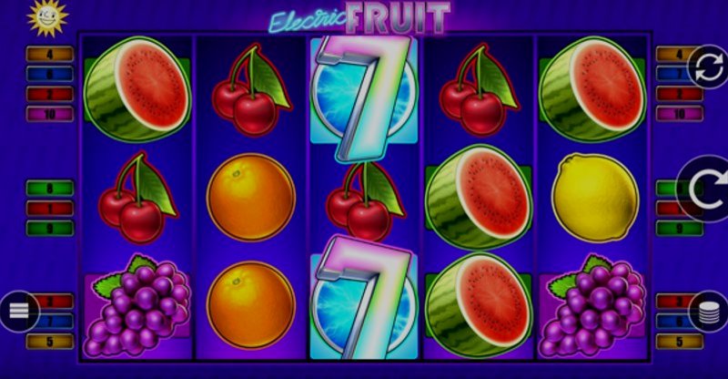 Играть Electric Fruit от Edict в казино 1Win