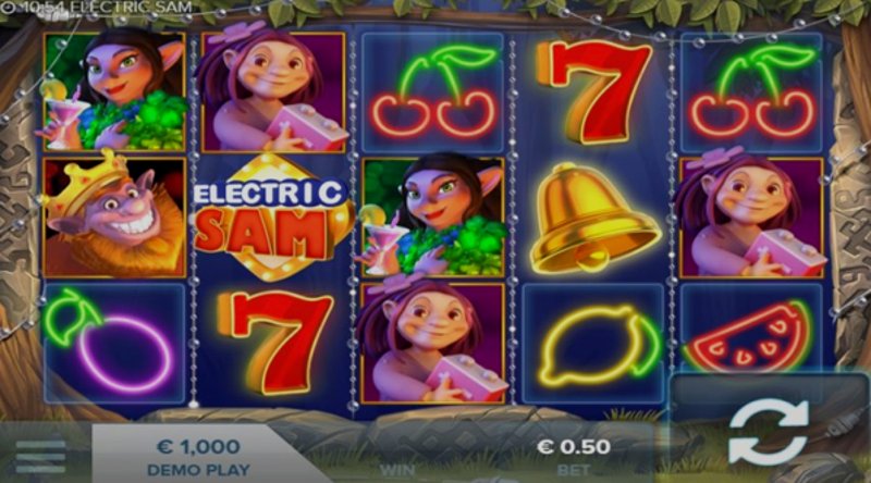 Играть Electric SAM от Elk в казино 1Win