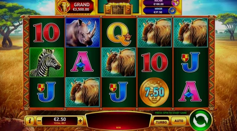 Играть Elephant Stampede от Rubyplay в казино 1Win