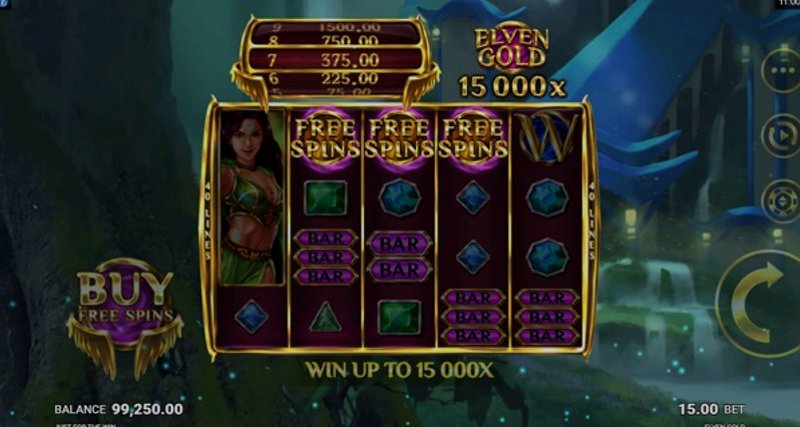 Играть Elven Gold от Microgaming в казино 1Win