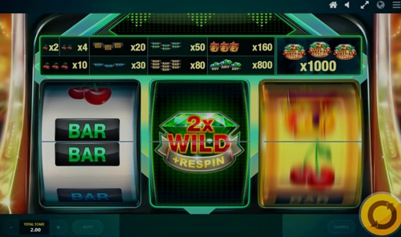 Играть Emerald Diamond от Red Tiger в казино 1Win