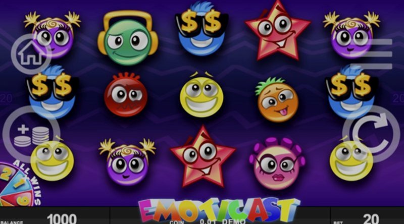 Играть Emoticast от Spinthon в казино 1Win