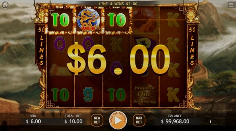 Играть Emperor Qin от Kagaming в казино 1Win