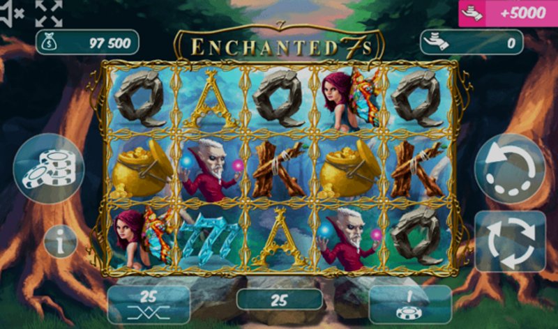 Играть Enchanted 7s от Mrslotty в казино 1Win