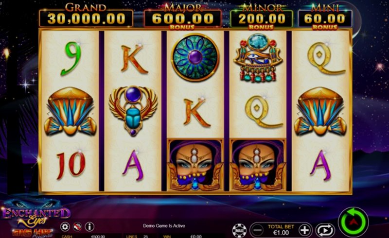 Играть Enchanted Eyes от Ainsworthgame в казино 1Win
