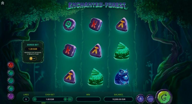 Играть Enchanted Forest от Truelab в казино 1Win