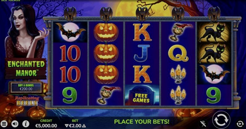Играть Enchanted Manor (50 lines) от Bluehorn в казино 1Win
