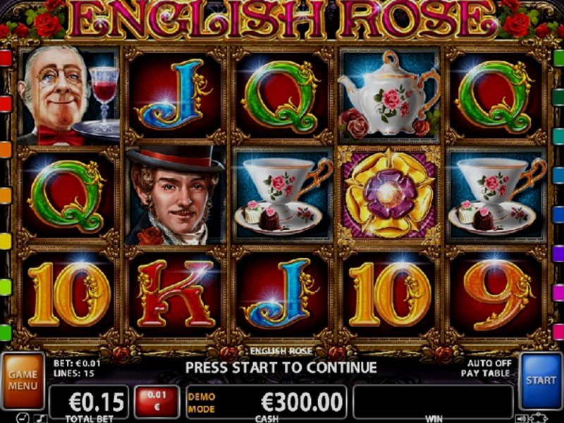 Играть English Rose от Ct Interactive в казино 1Win