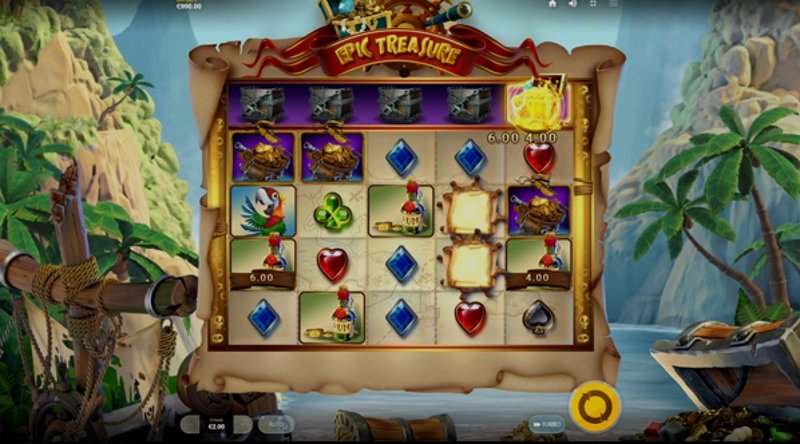 Играть Epic Treasure от Red Tiger в казино 1Win