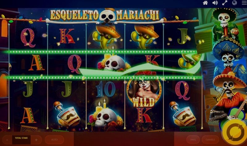 Играть Esqueleto Mariachi от Red Tiger в казино 1Win
