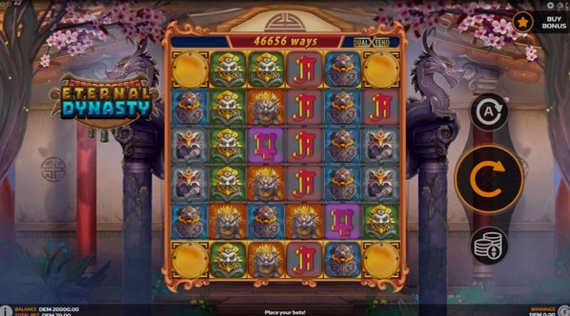 Играть Eternal Dynasty от Mancala Gaming в казино 1Win