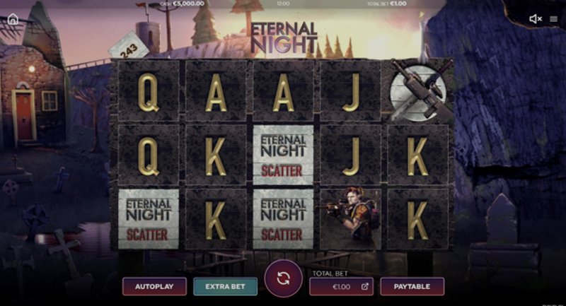 Играть Eternal Night от Bluehorn в казино 1Win