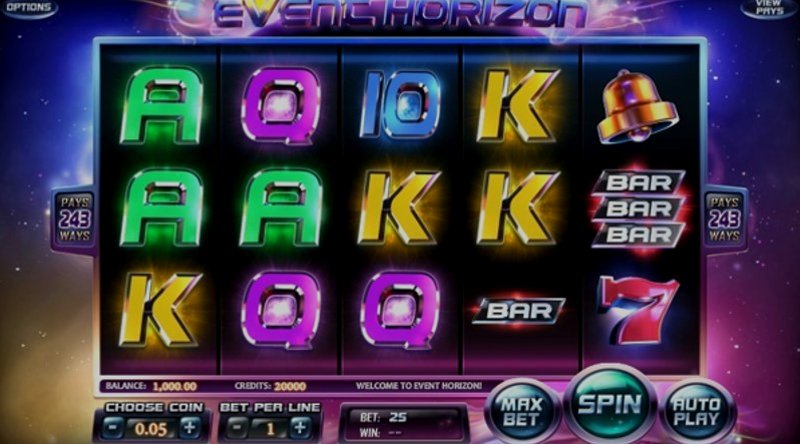 Играть Event Horizon от Betsoft в казино 1Win