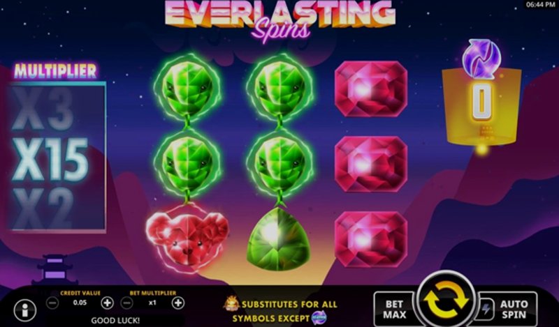 Играть Everlasting Spins от Swintt в казино 1Win