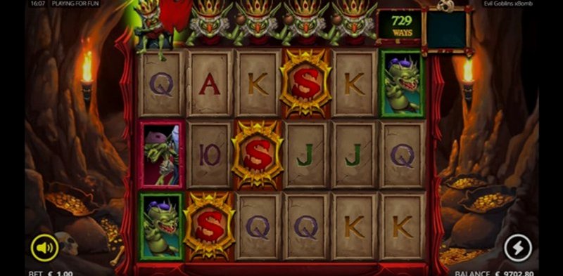 Играть Evil Goblins от No Limit City в казино 1Win
